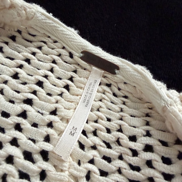 Free People Cream Open Knit Cardigan - Picture 9 of 10